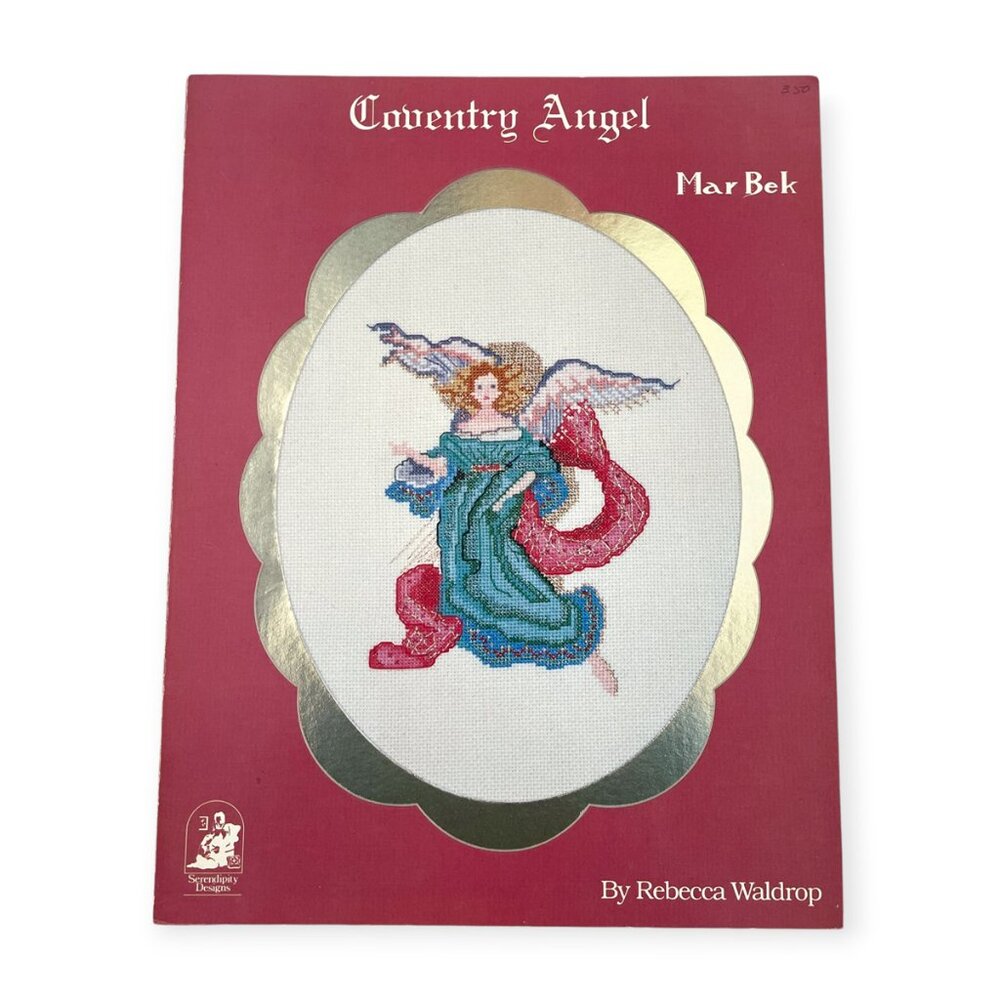 Mar Bek Coventry Angel cross stitch pattern by Serendipity Designs